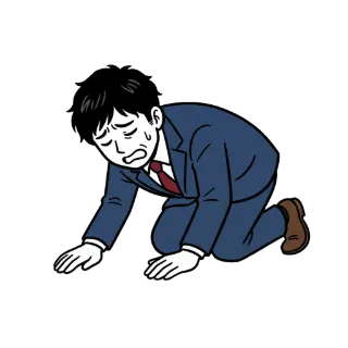 スーツの社長